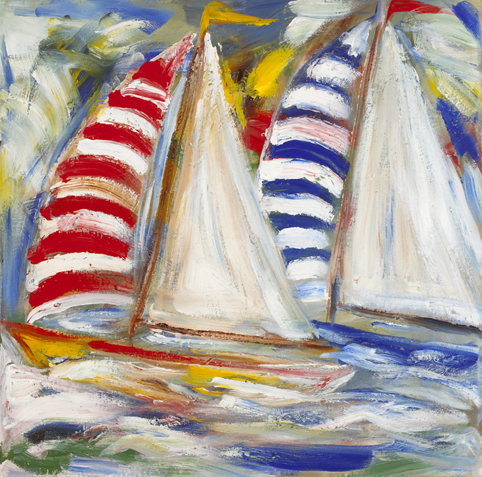 YACHT RACE NO. 7 by Kevin Geary sold for 440 at Whyte's Auctions
