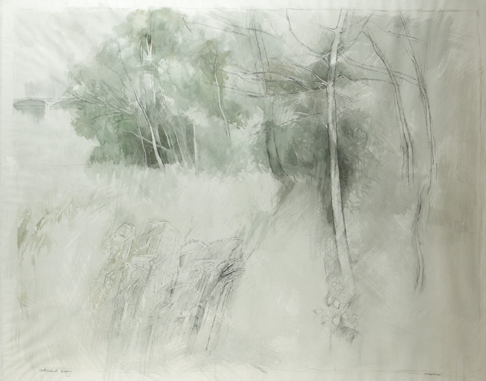 CASTLECALDWELL DRAWING, 1979 by Terence P. Flanagan sold for 2,900 at Whyte's Auctions
