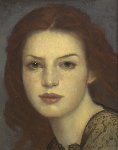 PORTRAIT OF A LADY by Ken Hamilton sold for 1,800 at Whyte's Auctions