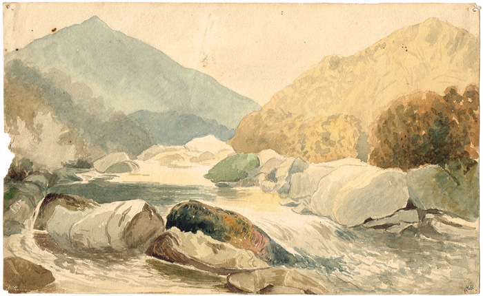 ARCHIVE OF NINE DRAWINGS & WATERCOLOURS by Captain Henry Butler sold for 500 at Whyte's Auctions