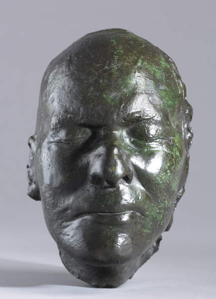 DEATH MASK OF MIRTN  DIREIN (1910-1988) by Yann Renard Goulet sold for 600 at Whyte's Auctions