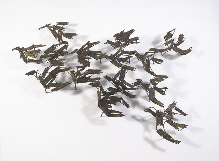 BIRDS IN FLIGHT, 1971 by John Behan sold for 4,800 at Whyte's Auctions