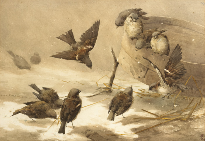 IN DANGER, 1889 by Helen O'Hara sold for 1,600 at Whyte's Auctions