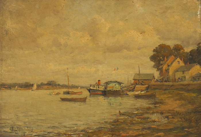 LES MARTIGUES, 1907 by Charles Malfroy sold for 1,200 at Whyte's Auctions