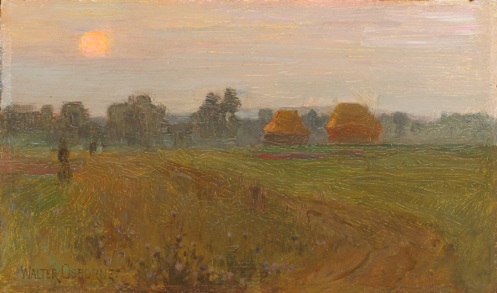 EVENING MISTS, c.1891 by Walter Frederick Osborne sold for 8,500 at Whyte's Auctions