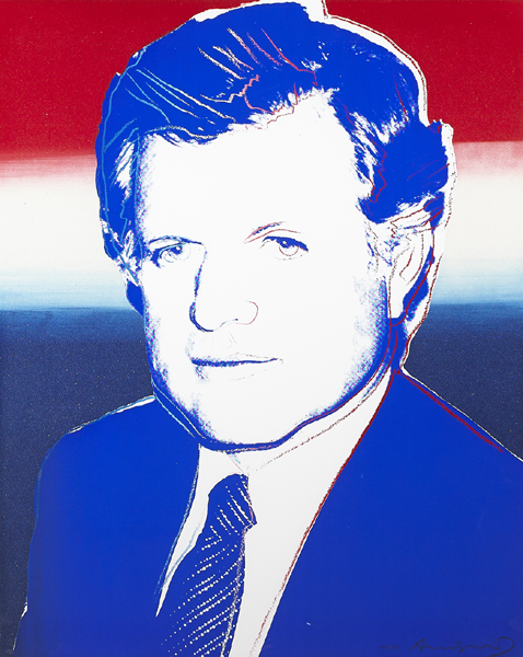 EDWARD KENNEDY [DELUXE EDITION] 1980 by Andy Warhol sold for 6,600 at Whyte's Auctions