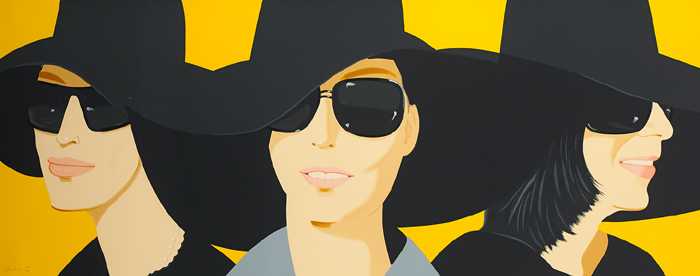 BLACK HAT IV, 2012 by Alex Katz sold for 8,000 at Whyte's Auctions