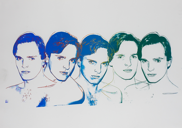 MIGUEL BOS, 1983 by Andy Warhol sold for 5,200 at Whyte's Auctions