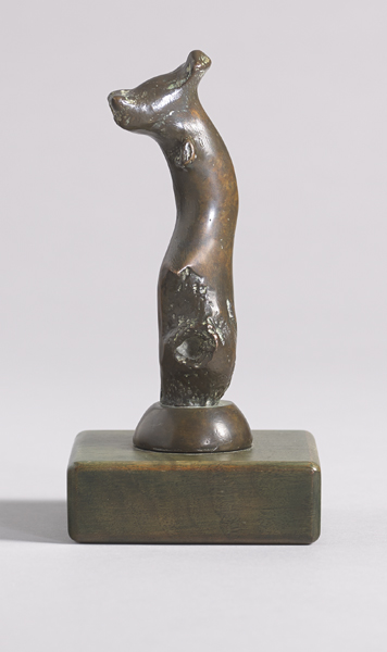 TREE FIGURE, 1979 by Henry Moore sold for 7,200 at Whyte's Auctions