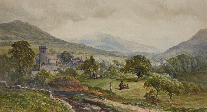 CORURCK, NORTH WALES by John Faulkner sold for 750 at Whyte's Auctions