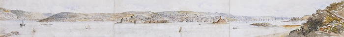 CORK HARBOUR, (TRIPTYCH) by John Corbett sold for 1,500 at Whyte's Auctions