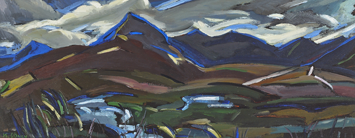 BLACK MOUNTAIN IN DINGLE by Kitty Wilmer O'Brien sold for 750 at Whyte's Auctions