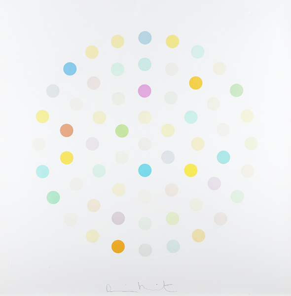 CICLOPIROX OLAMINE, 2004 by Damien Hirst sold for 4,200 at Whyte's Auctions