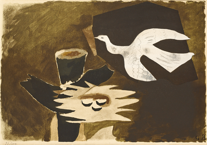 L'OISEAU ET SON NID by George Braque sold for 1,400 at Whyte's Auctions