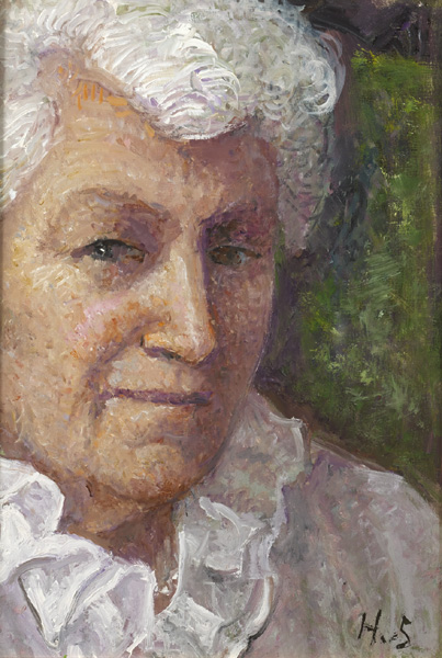 SELF PORTRAIT by Hilda van Stockum sold for 300 at Whyte's Auctions