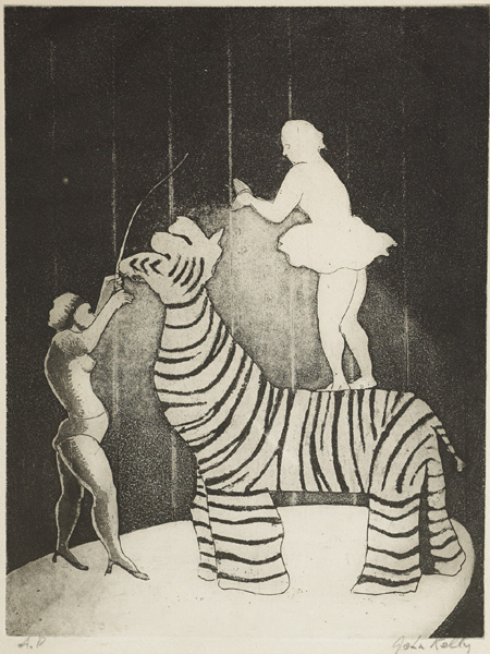 CIRCUS AND WORKS BY FOUR OTHER ARTISTS (SET OF 5) by John Kelly sold for 340 at Whyte's Auctions