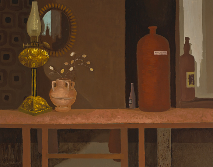 STILL LIFE WITH LAMP by Arthur Armstrong sold for 2,000 at Whyte's Auctions