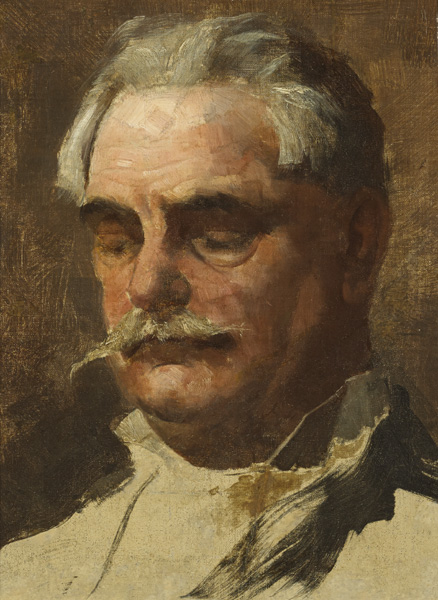 PORTRAIT OF A GENTLEMAN by Richard Thomas Moynan RHA (1856-1906) at Whyte's Auctions