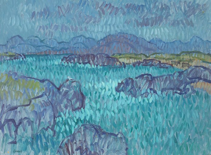 RUSHEEN INISBOFIN, 1995 by Desmond Carrick sold for 1,250 at Whyte's Auctions