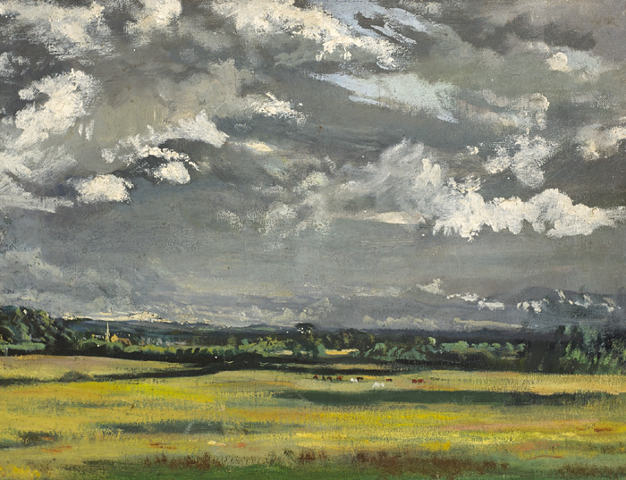 THE COMMONS, DULEEK, COUNTY MEATH by Simon Coleman sold for 600 at Whyte's Auctions