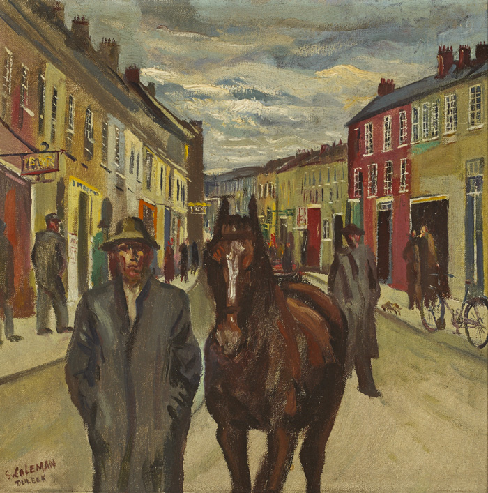 MAN AND HORSE by Simon Coleman sold for 850 at Whyte's Auctions