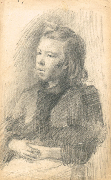 SKETCHBOOK OF 20 WORKS INCLUDING PORTRAITS AND LIFE DRAWING by Sarah Henrietta Purser sold for 2,100 at Whyte's Auctions