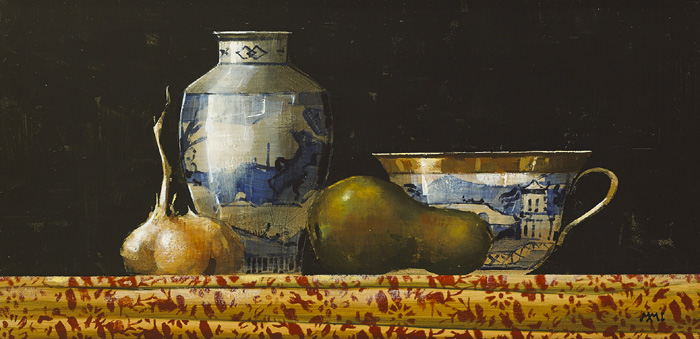 STILL LIFE WITH PEAR, 2001 by Martin Mooney sold for 2,100 at Whyte's Auctions