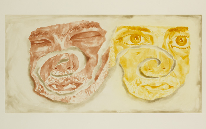 CELTIC SELF PORTRAIT, 2003 by Francesco Clemente sold for 210 at Whyte's Auctions
