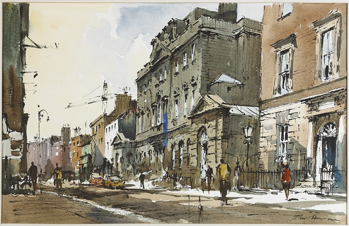 POWERSCOURT HOUSE, DUBLIN by John Hoar sold for 240 at Whyte's Auctions