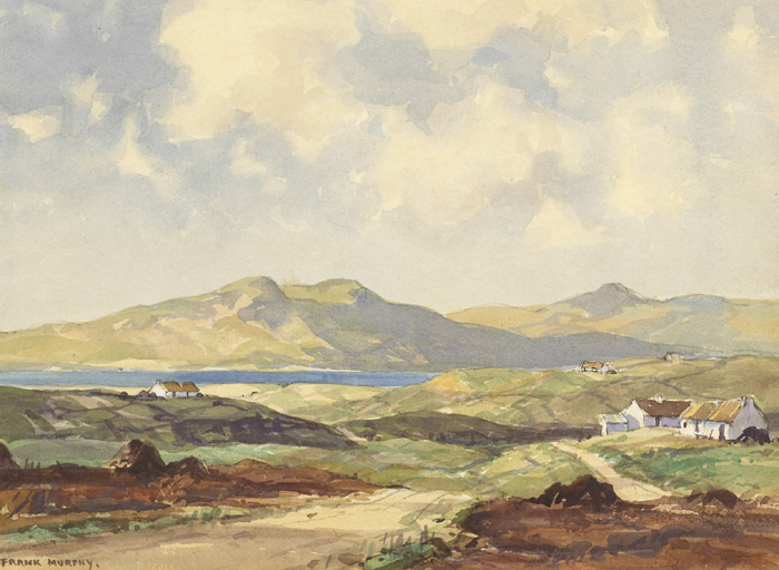 NEAR GORTAHORK, COUNTY DONEGAL by Frank Murphy sold for 160 at Whyte's Auctions