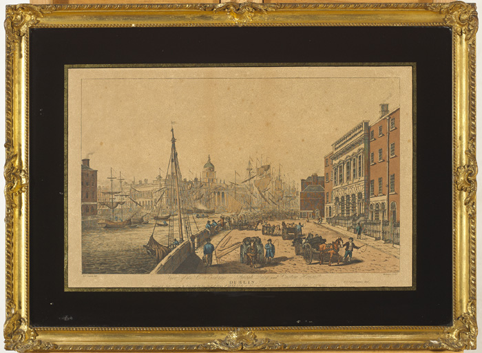 DUBLIN VIEWS (SET OF 12) by Samuel Frederick Brocas sold for 5,000 at Whyte's Auctions
