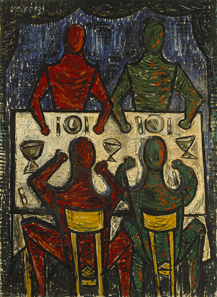 LE REPAS LA MARSEILLES, 1954 by Basil Ivan Rkczi sold for 6,200 at Whyte's Auctions