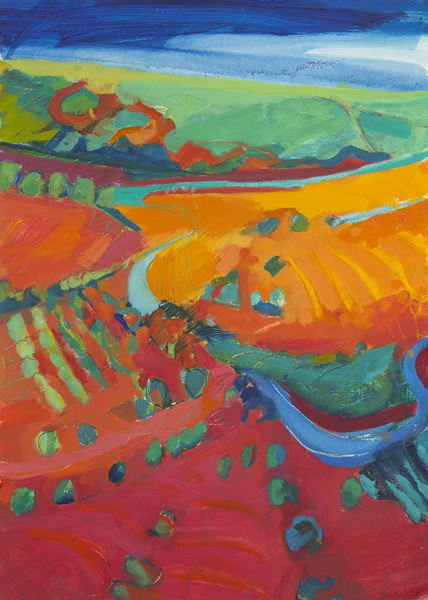 LANDSCAPE, c.1992 by Eithne Carr sold for 800 at Whyte's Auctions