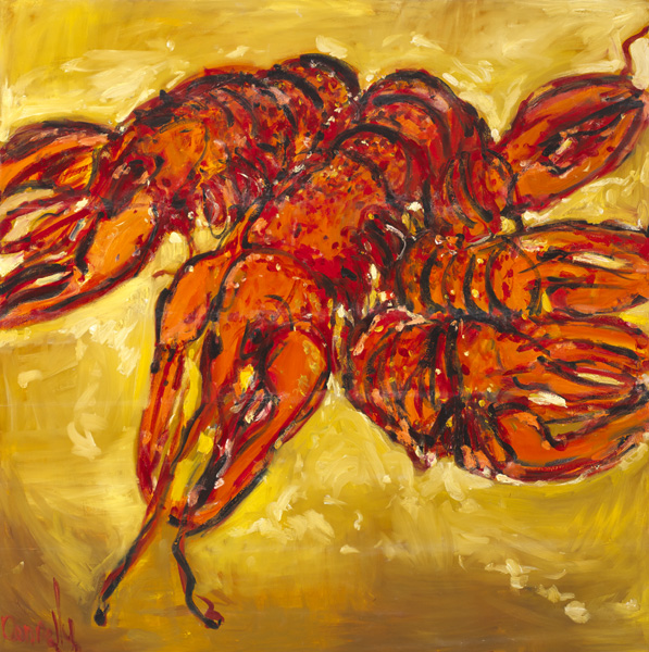 LOBSTER by Deborah Donnelly sold for 900 at Whyte's Auctions