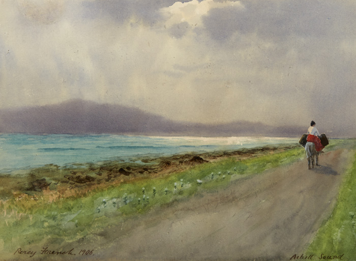 ACHILL SOUND, 1906 by William Percy French (1854-1920) at Whyte's Auctions