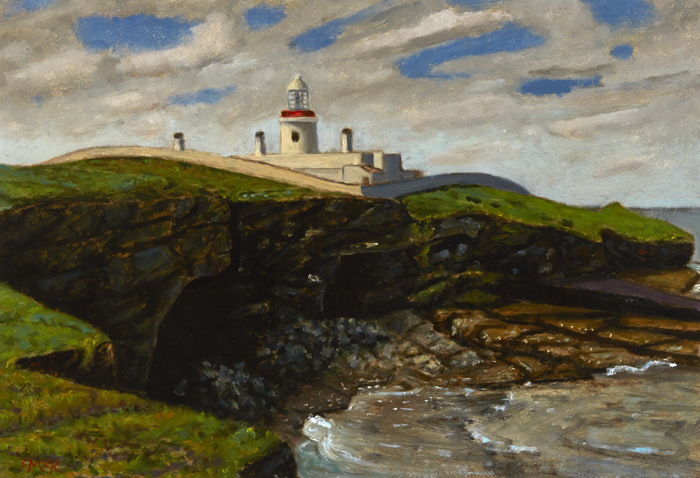 ST JOHN'S POINT LIGHTHOUSE, DONEGAL by Stephen McKenna sold for 3,000 at Whyte's Auctions