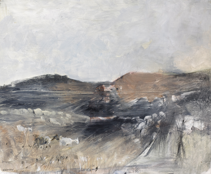THREE GOATS by Basil Blackshaw sold for 14,000 at Whyte's Auctions