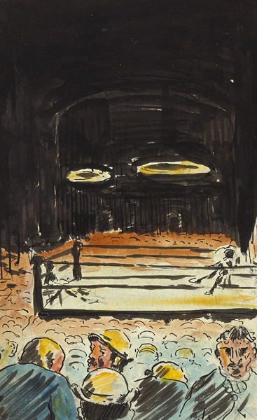 A BOXING RING by Robert Gregory sold for 1,600 at Whyte's Auctions