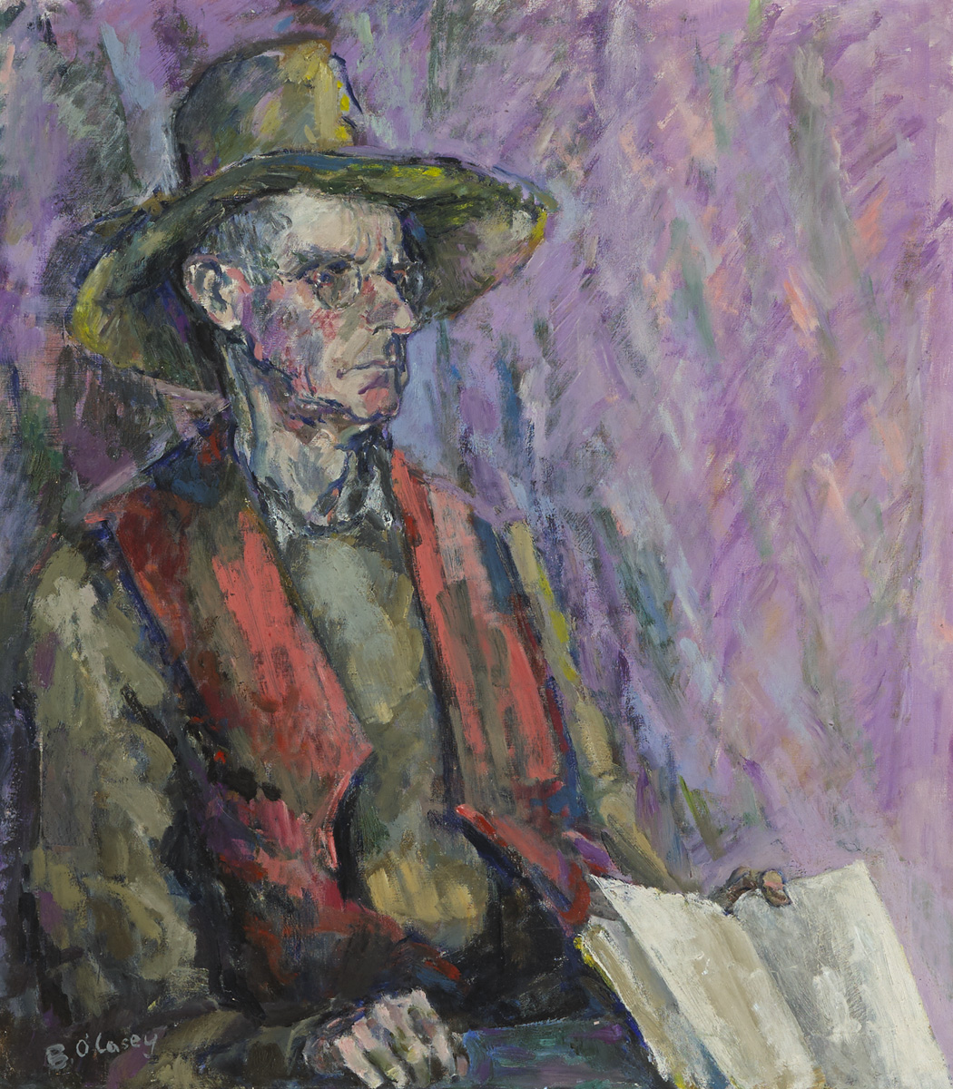PORTRAIT OF SEN O'CASEY, THE ARTIST'S FATHER by Breon O'Casey sold for 2,800 at Whyte's Auctions