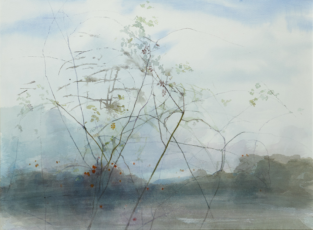 DOG ROSE, AUTUMN, c.1970 by Tom Carr sold for 800 at Whyte's Auctions
