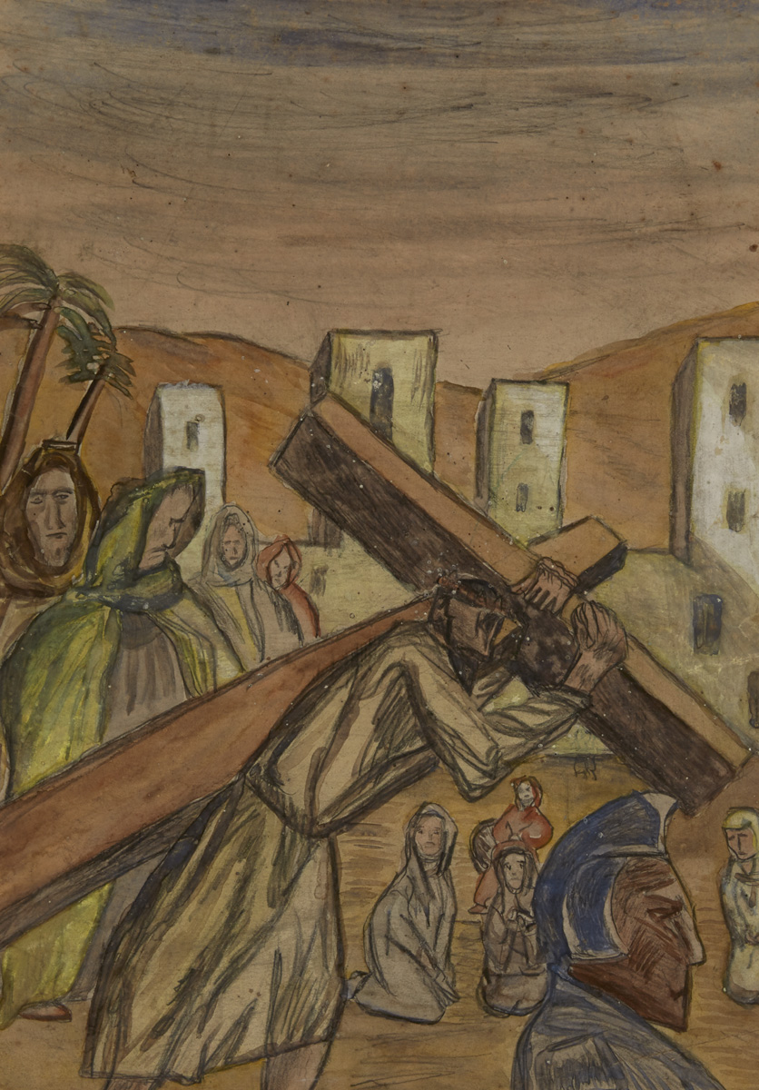 TRAVELLING THE ROAD TO GOLGOTHA by Christy Brown sold for 700 at Whyte's Auctions