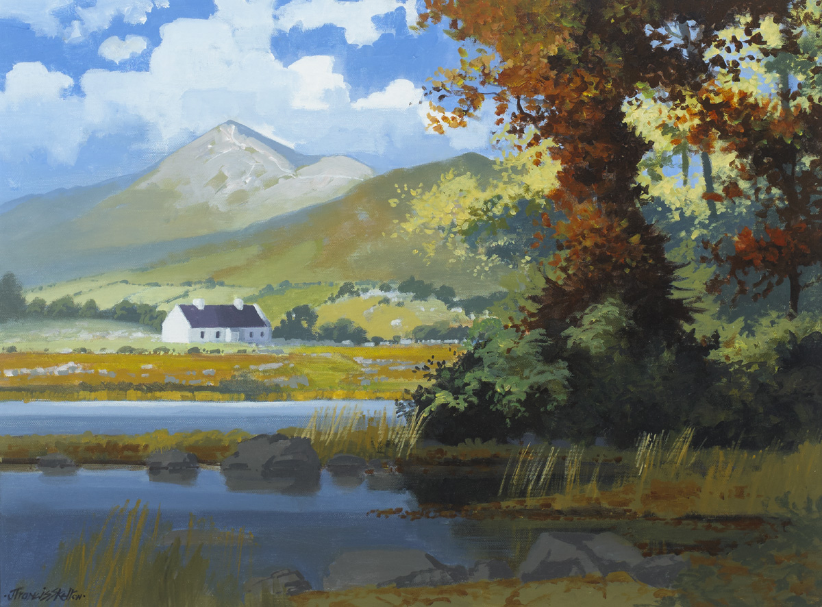 HOLY MOUNTAIN, SACRED SHADE [CROAGH PATRICK, COUNTY MAYO] by John Francis Skelton (b.1954) at Whyte's Auctions