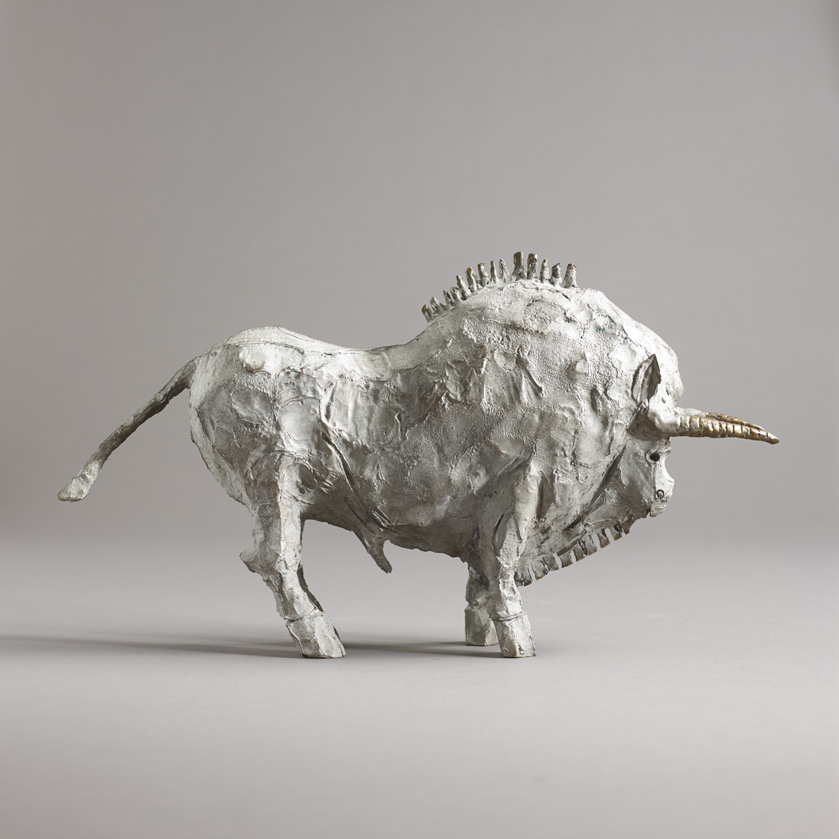 FIGHTING BULL, 1998 by John Behan sold for 4,200 at Whyte's Auctions
