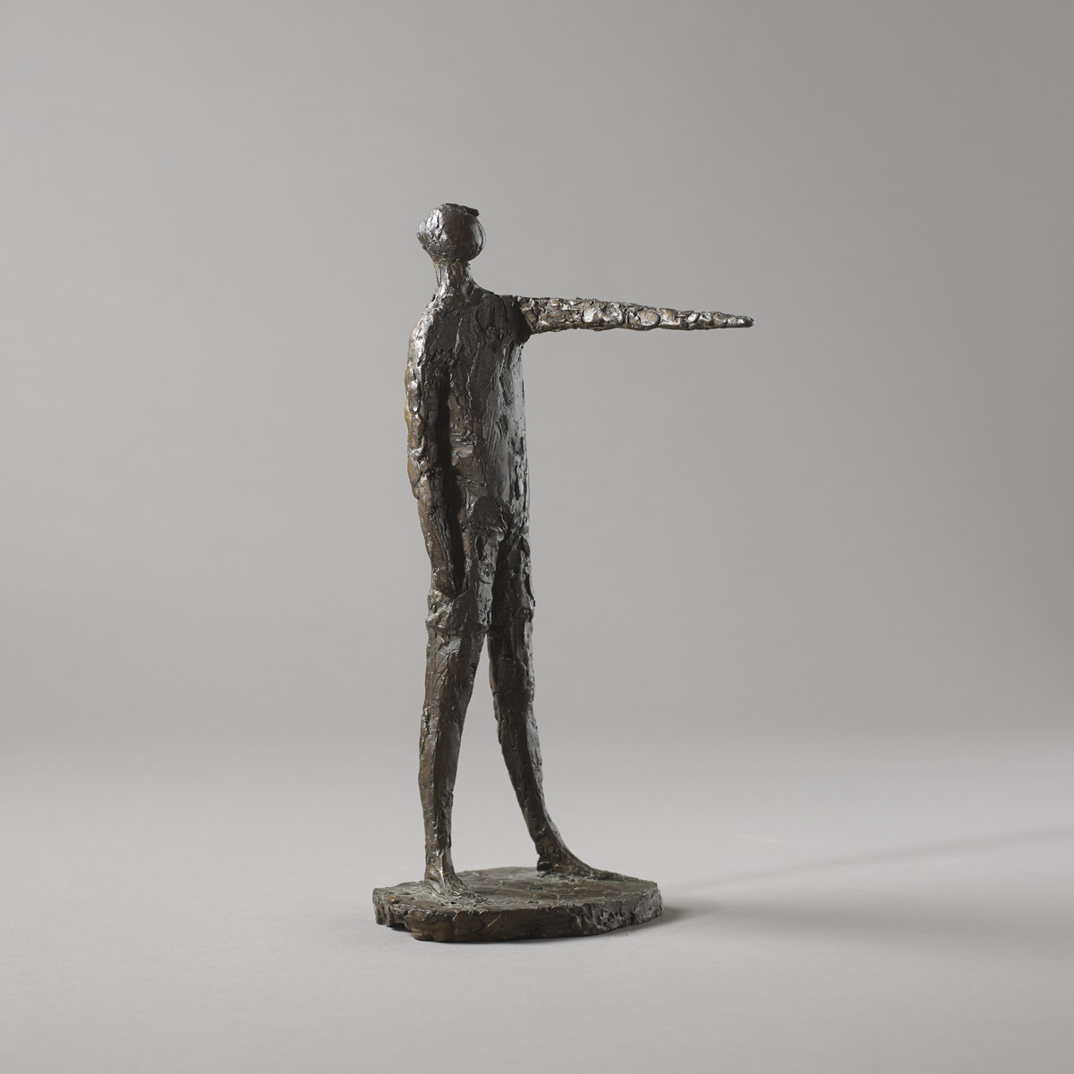 BOY STANDING by Melanie le Brocquy sold for 1,800 at Whyte's Auctions