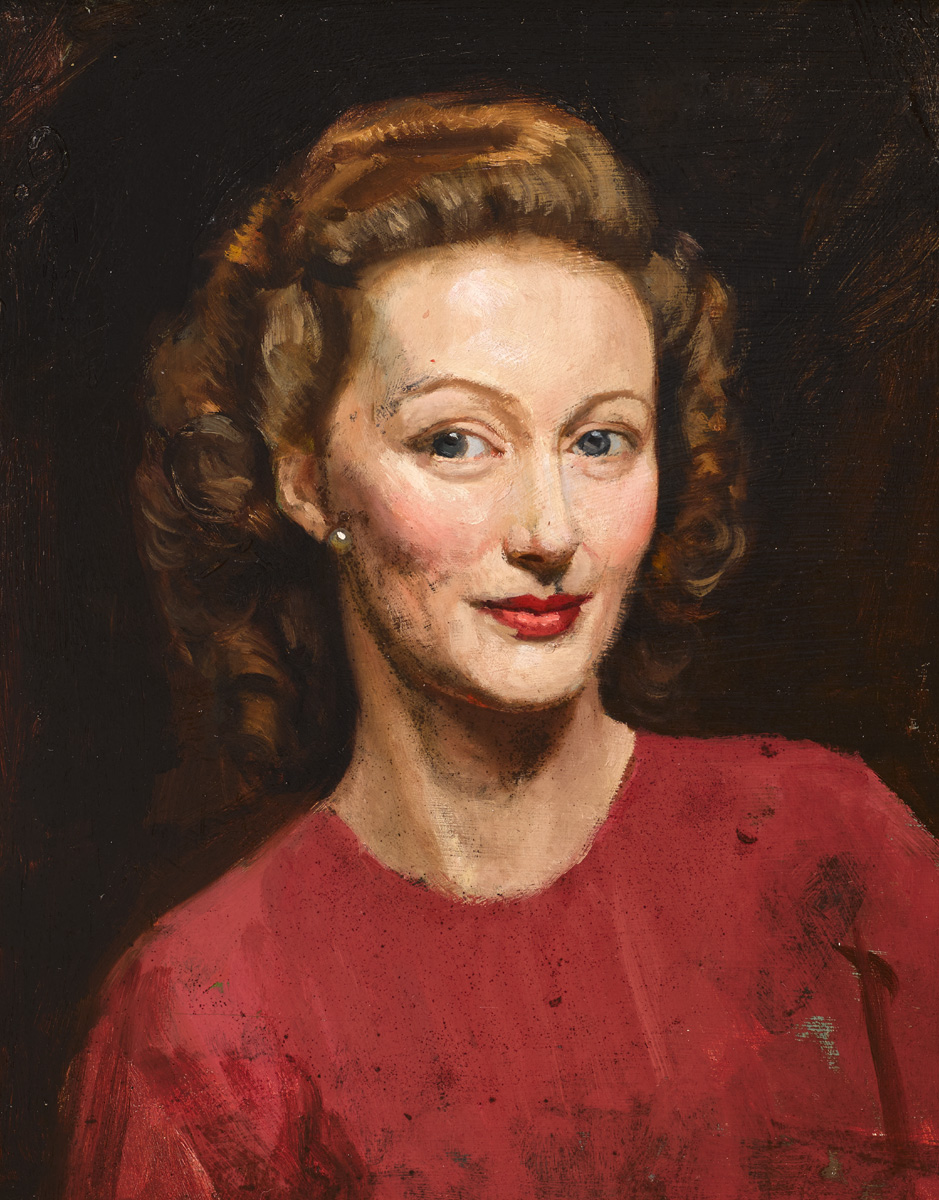 PORTRAIT OF LUCIE CHARLES by Sen O'Sullivan sold for 2,100 at Whyte's Auctions