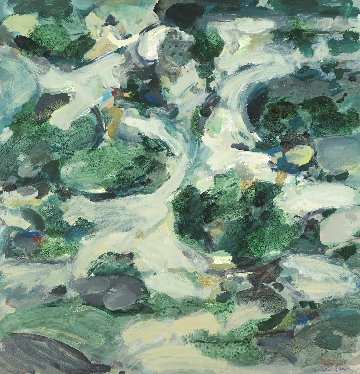 HILLSIDE, 1994 by Clement McAleer sold for 480 at Whyte's Auctions