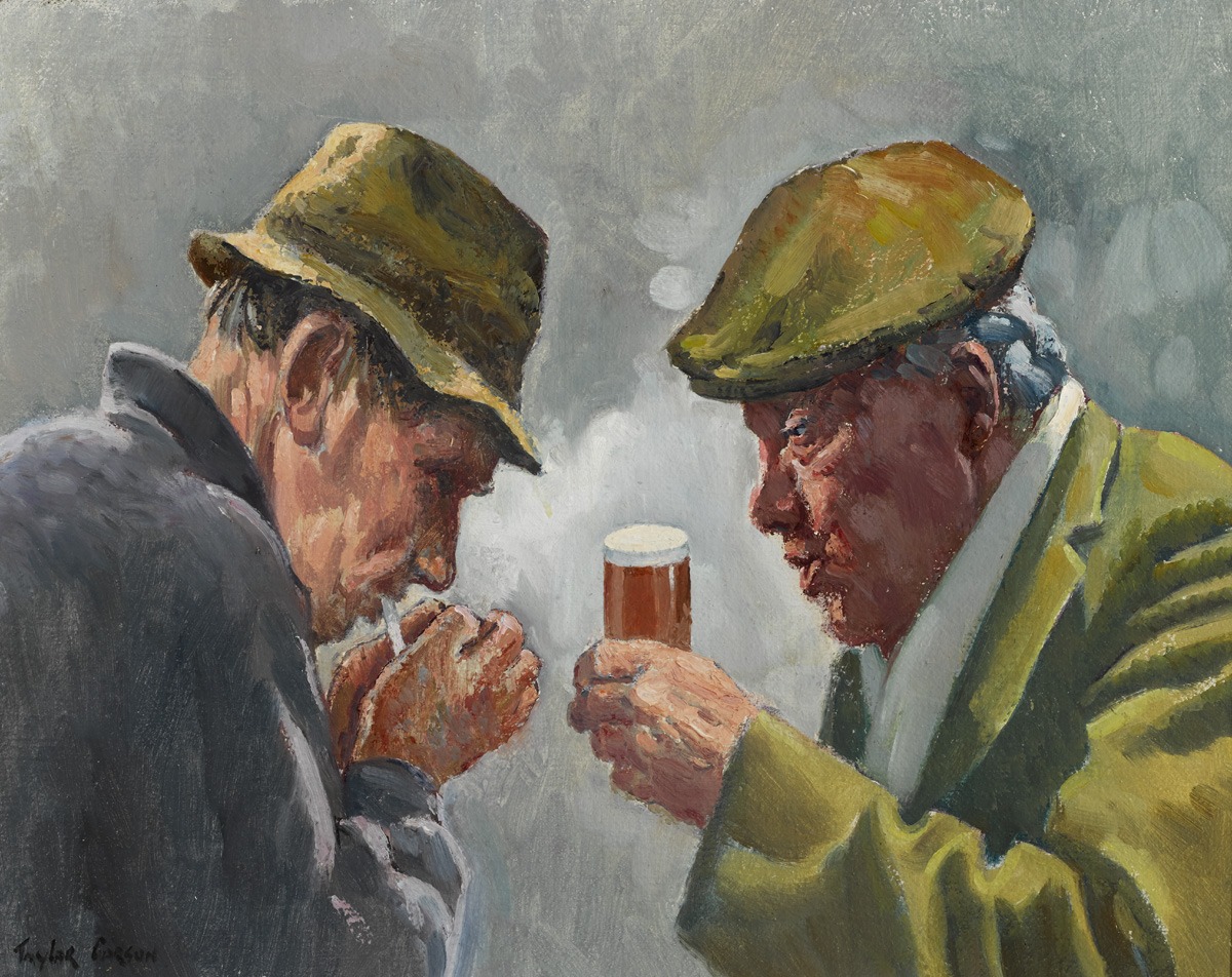 HERE'S TO YOU MATT, 1986 by Robert Taylor Carson HRUA (1919-2008) at Whyte's Auctions