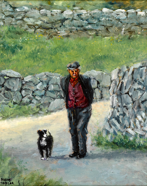 ONE MAN AND HIS DOG by Maeve Taylor (b.1928) at Whyte's Auctions