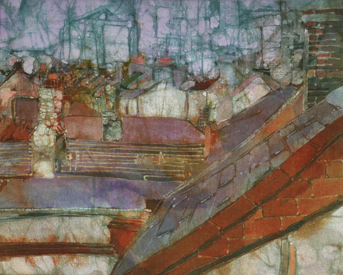 ROOFTOPS by Bernadette Madden sold for 400 at Whyte's Auctions