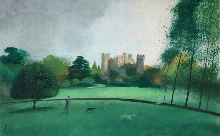 MALAHIDE CASTLE, COUNTY DUBLIN by Nicholas Hely Hutchinson sold for 850 at Whyte's Auctions